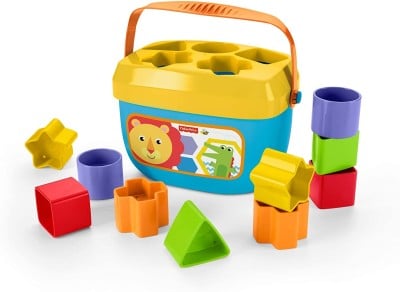 FISHER-PRICE sorter Pierwsze klocki 10klocków 6m+ "O