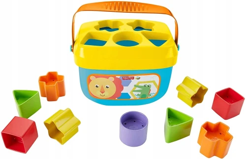 FISHER-PRICE sorter Pierwsze klocki 10klocków 6m+ "O