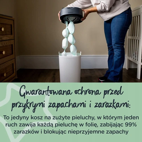 TOMMEE TIPPEE Twist&amp;Click kosz na pieluchy "O