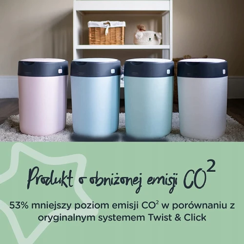 TOMMEE TIPPEE Twist&amp;Click kosz na pieluchy "O
