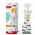 NUK Little Friend smoczek uspokajający z przytulanką ZEBRA 0-6 m "N