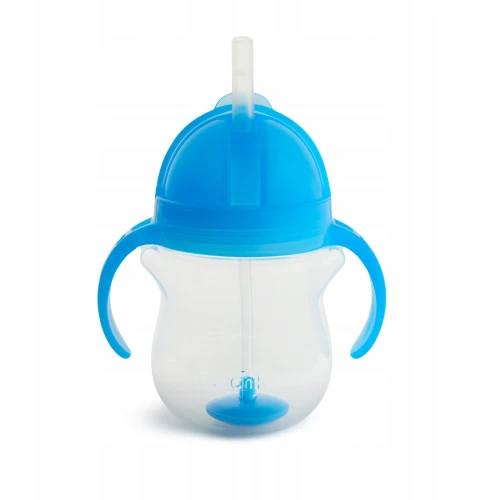 MUNCHKIN Tip&amp;Sip kubek niekapek 6msc+ 207ml obciążona słomka "N