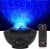 VOKSUN LED Bluetooth projektor gwiazd + pilot "O