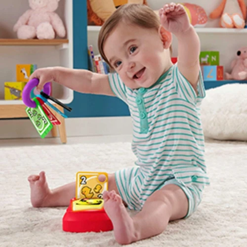 FISHER-PRICE światła muzyka frazy j. niemiecki UNO "N