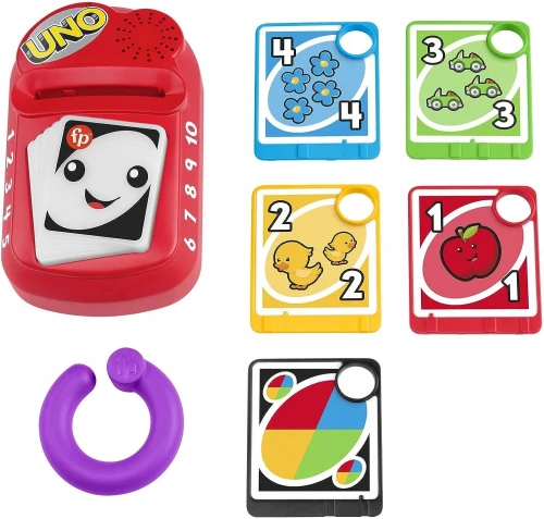 FISHER-PRICE światła muzyka frazy j. niemiecki UNO "N