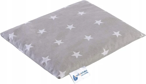 MEDIPARTNERS bawełniany termofor z pestkami wiśni 20 x 25 cm GWIAZDY "O