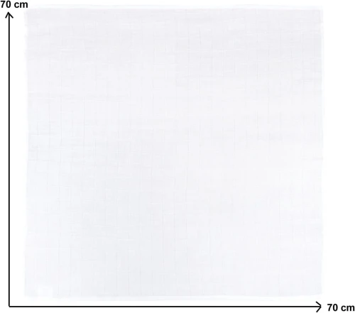 NATUREMARK pieluchy muślinowe 70cm x 70cm x9szt "N