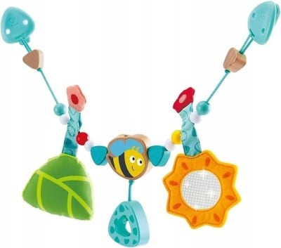 HAPE drewniana zawieszka łańcuch do wózka TRZMIEL 39,5 cm "O