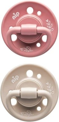 NIP CHERRY GREEN smoczek uspokajający x2 6msc+ "O