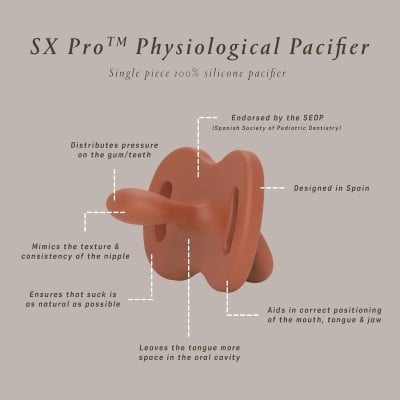SUAVINEX SELECTION smoczek uspokajający silikon 0-6 msc "O