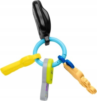 FISHER-PRICE interaktywne kluczyki samochodowe z brelokiem J. NIEMIECKI "O