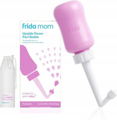 FRIDA Mom butelka do pielęgnacji poporodowej Peri 295 ml + etui "N