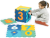 LUDI mata składana puzzle 2w1 cyfry 90x90 "O