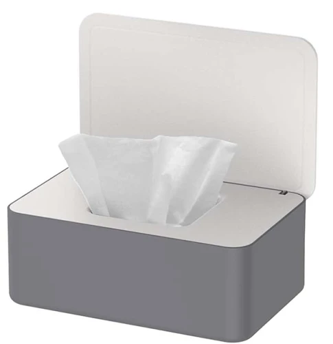POJEMNIK na mokre chusteczki z uszczelką i pokrywą 10,1 x 21 cm "O