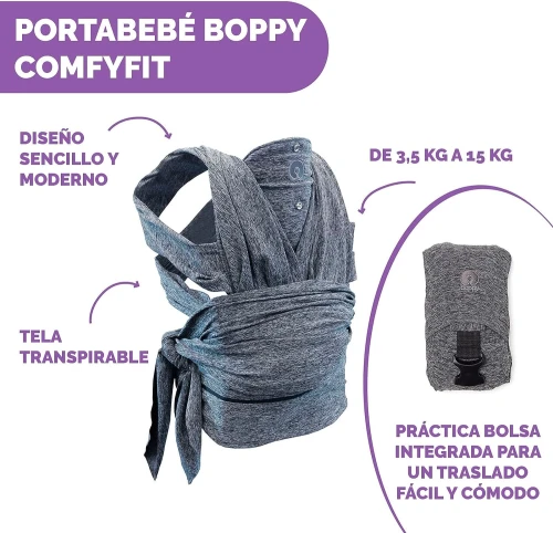 CHICCO Boppy ComfyFit nosidełko ergonomiczne 0+ "O