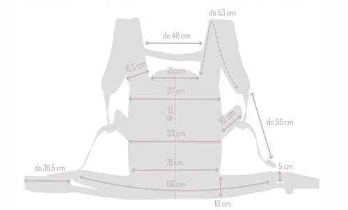 MOMI COLLETE nosidełko ergonomiczne od 3msc do20kg "O