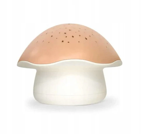 PABOBO Mushroom projektor gwiazd z melodiami i czujnikiem płaczu GRZYBEK "O