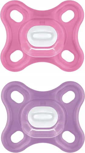 MAM COMFORT smoczek wcześniak noworodek x2 0msc+