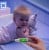 REER ExpressTemp Pro termometr elektroniczny LCD ze złotą końcówką "O