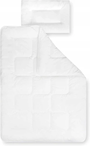 JULIUS ZOLLNER BASIC komplet poduszka i kołderka 100 x 135 cm/40 x 60 cm "O