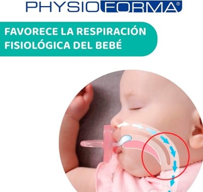CHICCO PhysioForma COMFORT smoczek x2 0-6msc LATEX
