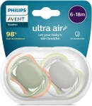 PHILIPS AVENT Ultra Air smoczki x 2 6-18msc "N