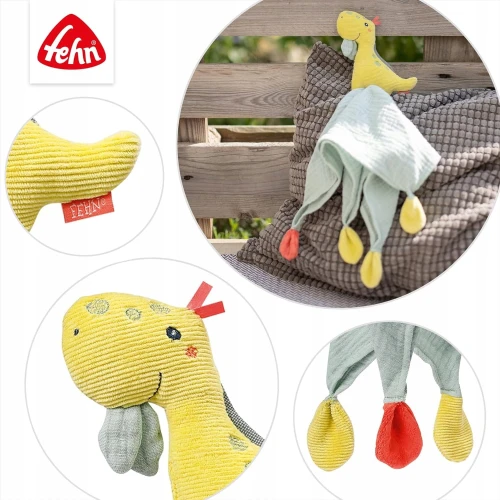 FEHN Happy Dino kocyk do przytulania "O