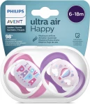 PHILIPS AVENT Ultra Air smoczki x 2 6-18msc "N