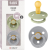 BIBS COLOUR smoczki uspokajające 2pack kauczuk 6msc+