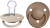 BIBS DE LUX smoczki uspokajające 2pack 0-3 lata SILIKON