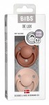 BIBS DE LUX smoczki uspokajające 2pack 0-3 lata SILIKON