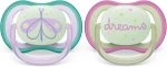 PHILIPS AVENT Ultra Air Night smoczki x 2 0-6msc ŚWIECĄ W CIEMNOŚCI "N