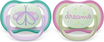 PHILIPS AVENT Ultra Air Night smoczki x 2 0-6msc ŚWIECĄ W CIEMNOŚCI