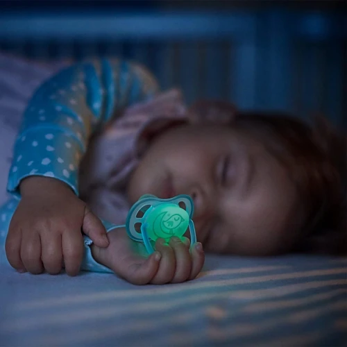 PHILIPS AVENT Ultra Air Night smoczki x 2 18ms+c ŚWIECĄ W CIEMNOŚCI