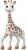 ŻYRAFA SOPHIE gryzak naturalny SO PURE 18CM + brelok