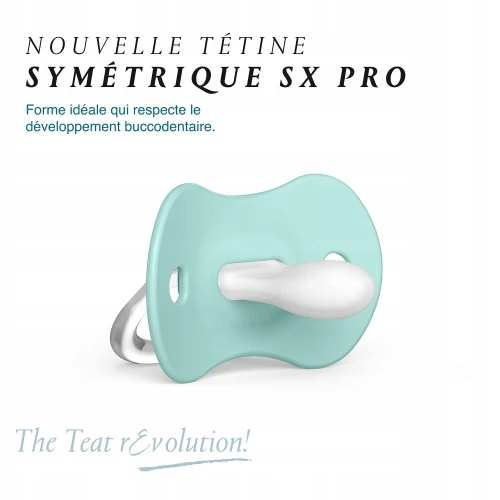 SUAVINEX SX PRO smoczek anatomiczny 6-18msc silikon x2