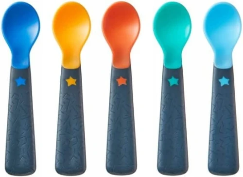 TOMMEE TIPPEE zestaw łyżeczek x5 6msc+