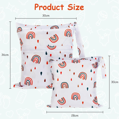 WOREK na mokre pieluchy wodoodporny x2 30x36 / 30x28