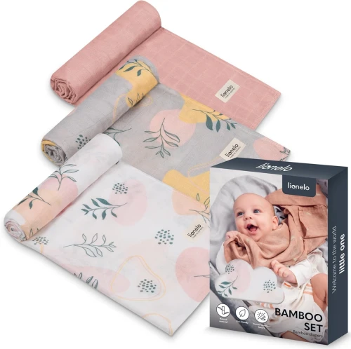 LIONELO bambusowy OTULACZ 70x70 x3