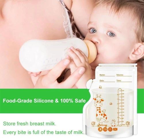 TOREBKI do Przechowywania Pokarmu 100szt 250ml