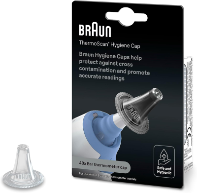 BRAUN LF40 nakładki ochronne do termometru dousznego Thermoscan 40 sztuk