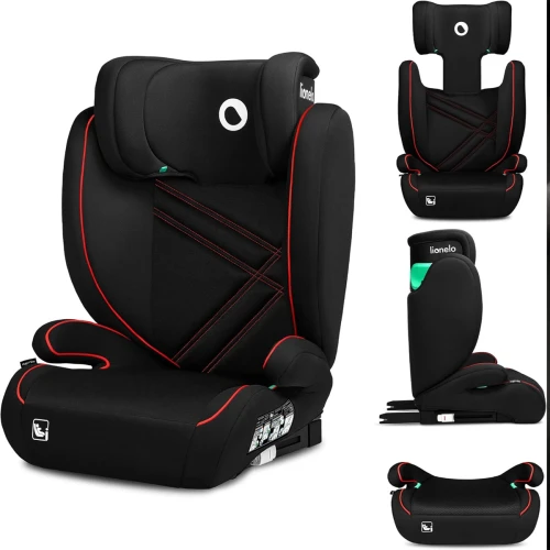 LIONELO HUGO i-Size fotelik samochodowy gr.2 i 3 ISOFIX
