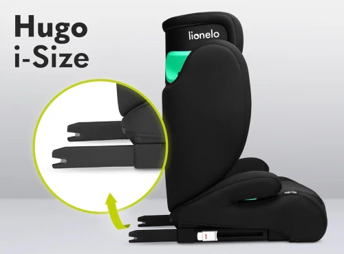 LIONELO HUGO i-Size fotelik samochodowy gr.2 i 3 ISOFIX