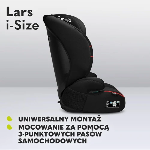 LIONELO Lars i-Size fotelik samochodowy gr.2 i 3