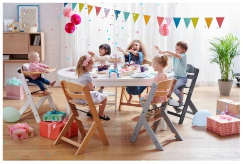 KINDERKRAFT ENOCK krzesełko do karmienia 3w1