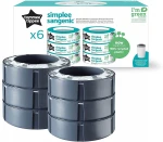 TOMMEE TIPPEE wkład SIMPLEE SANGENIC x6 "N
