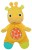 BRIGHT STARTS Snuggle&amp;Teethe pluszowa żyrafa z gryzakami