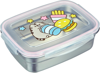 PUSHEEN lunchbox pudełko śniadaniowe stal nierdzewna 0,55l