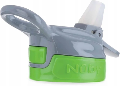 NUBY Flip-it Cup tritanowy kubek niekapek ze słomką i ustnikiem 3 l+ 360 ml