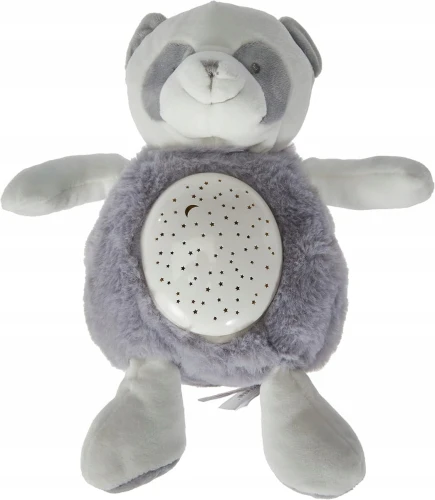 DOUDOU et COMPAGNIE przytulanka projektor z melodią PANDA 25 cm